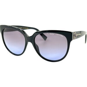 Marc Jacobs MARC 378S Womens Sunglass 807GB Black w Violet Lenses